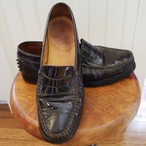 Daniele Lepori Brown Patent Leather Loafers